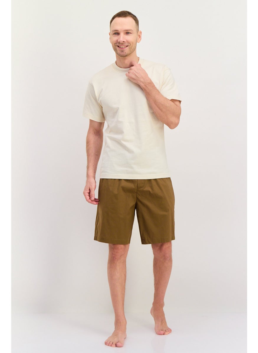 Men Regular Fit Plain Fave Swim Shorts, Sand Brown - pzsku/Z7F9711B886A95F3F20E6Z/45/_/1737642439/0c4387d3-ef75-4610-a62e-92c5d6793466