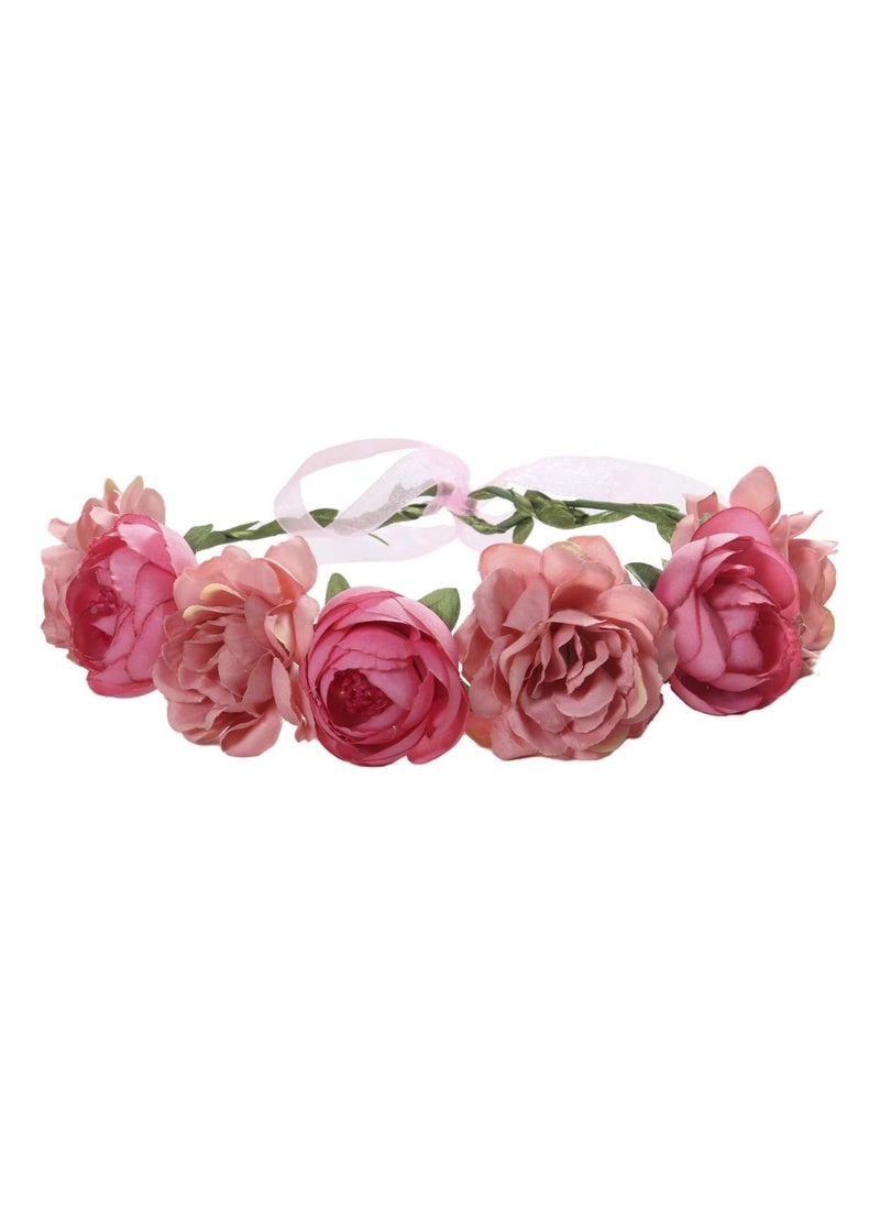 ORiTi - Rose Flower Crown for Women Girls Headbands Romantic - Image 1