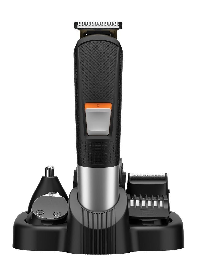 GREEN LION - Men Grooming Set / Stainless Steel Blade With 4 Comb Gurd / ON/OFF Switch / 90 Min Working Time / LED Display / Type-C Charging- Black - Image 1