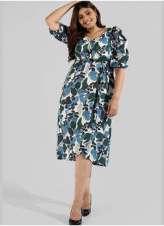 Instafab Plus Floral Print Dress  - Image 2