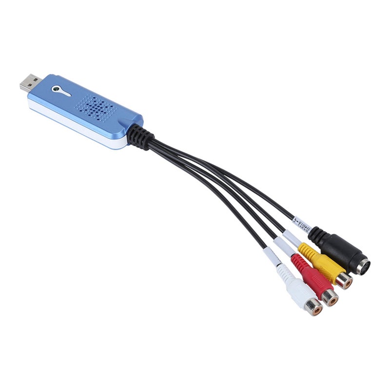 بطاقة التقاط أحادية الاتجاه USB لأقراص DVD لتحويل الفيديو AV إلى USB كمبيوتر عالية الدقة للكمبيوتر مع خاصية التسجيل - Image 3