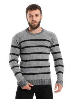 Caesar Wool Mens Pullover With Multi Design  - Image 1