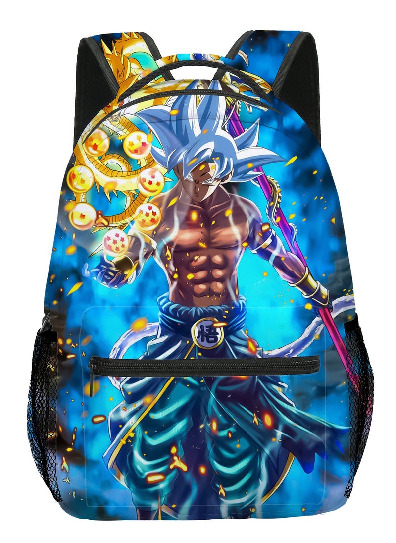 دراجون بول حقائب ظهر جديدة للأطفال من Dragon Ball DragonBa للمرحلة الابتدائية والثانوية مقاس 40*17*30 سم 