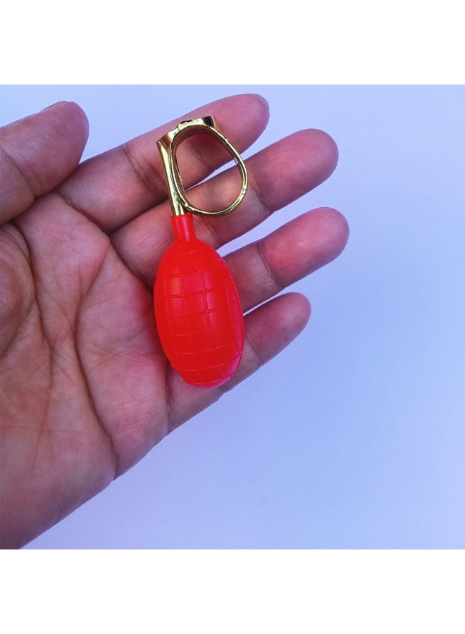 Magic Ring Water Spray Strange Magic Toy Game Props Hidden Water Spray Ring Not Picking Hand Stab Water Ring-Color:Red (Du Jin)  - Image 3