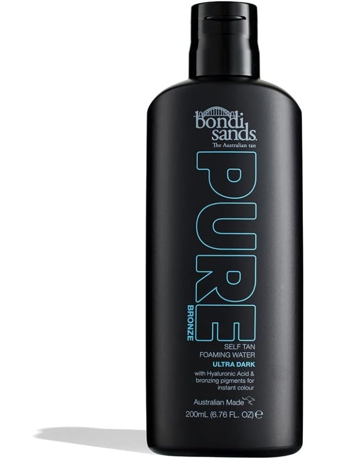 Pure Bronze Ultra Dark Self Tan Foaming Water - 200Ml