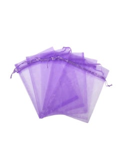 PRINTSHOP4ME 100 Pcs Organza Drawstring Bags - Ideal for Wedding Favors, Parties - Pouches for Candy, Jewelry - Perfect for Ramadan, Eid, Bridal Showers and Wedding Party  - Image 2
