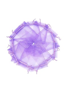 PRINTSHOP4ME 100 Pcs Organza Drawstring Bags - Ideal for Wedding Favors, Parties - Pouches for Candy, Jewelry - Perfect for Ramadan, Eid, Bridal Showers and Wedding Party  - Image 4