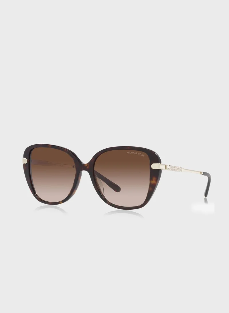 Michael Kors 0Mk2185Bu Oversized Sunglasses