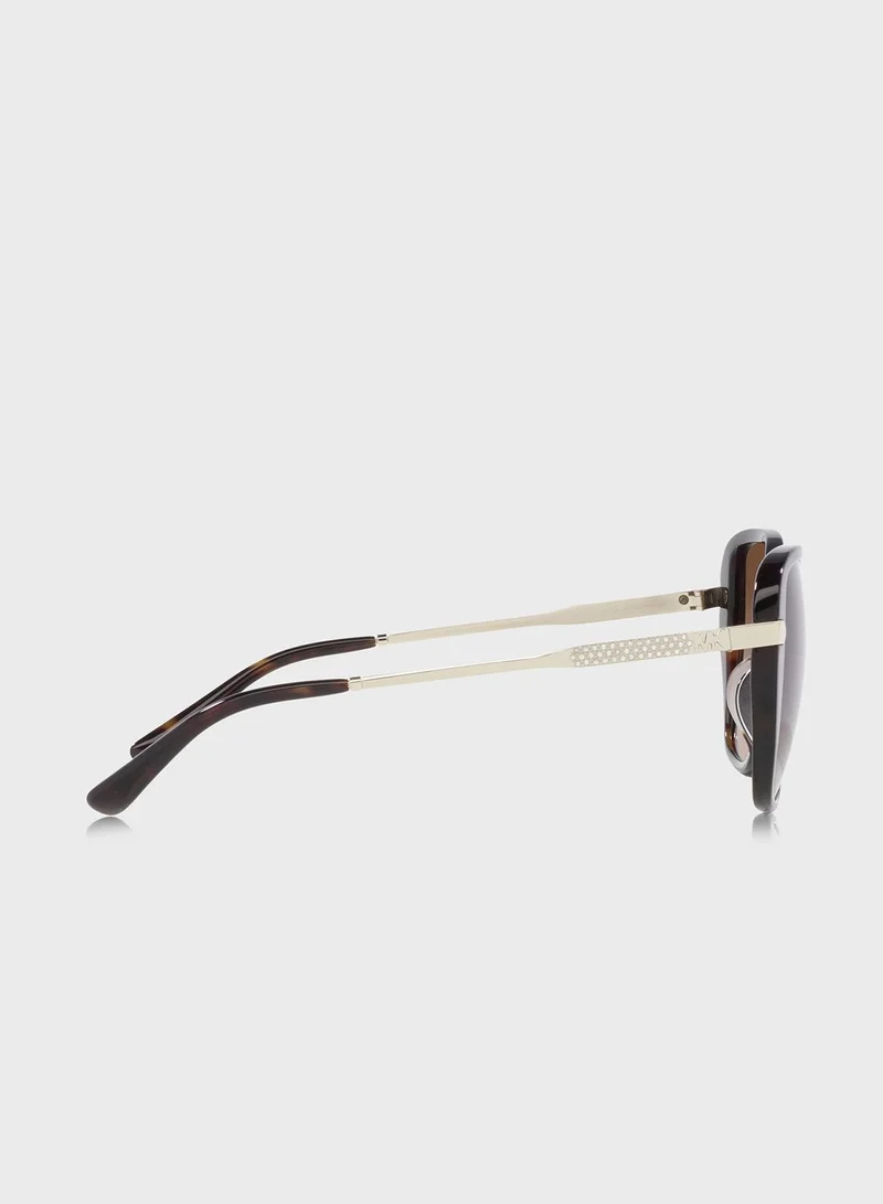 Michael Kors 0Mk2185Bu Oversized Sunglasses