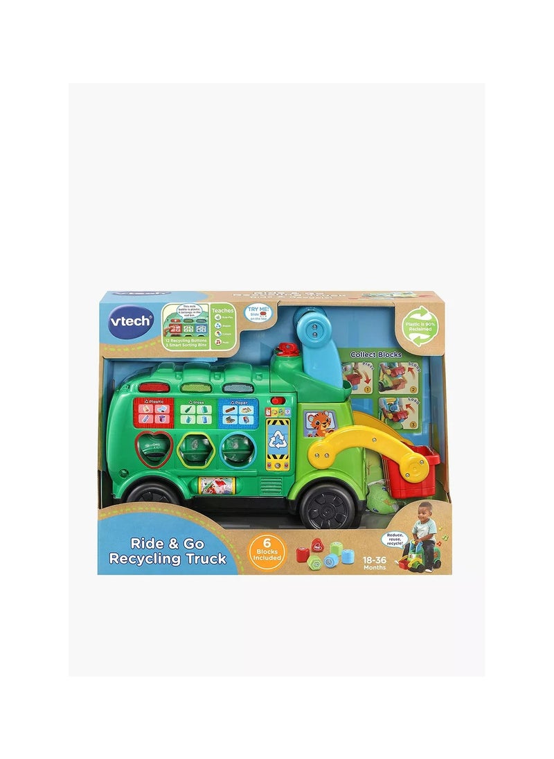 vtech Ride And Go Recycling Truck  - Image 4