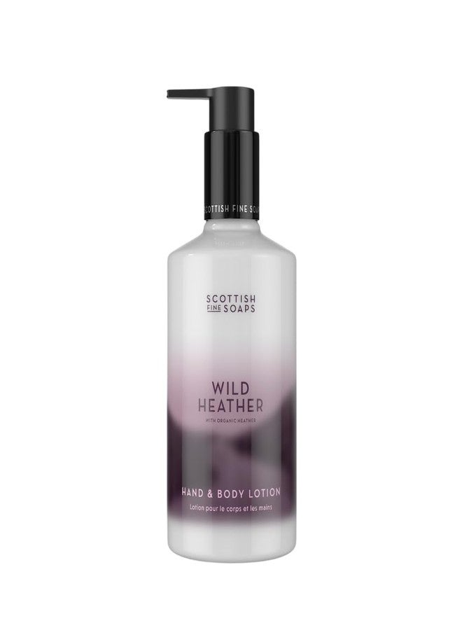 Scottish Fine Soaps Wild Heather Hand & Body Lotion 300ml – Hydrating Lotion Moisturiser with Allantoin and Heather Extract - Image 1