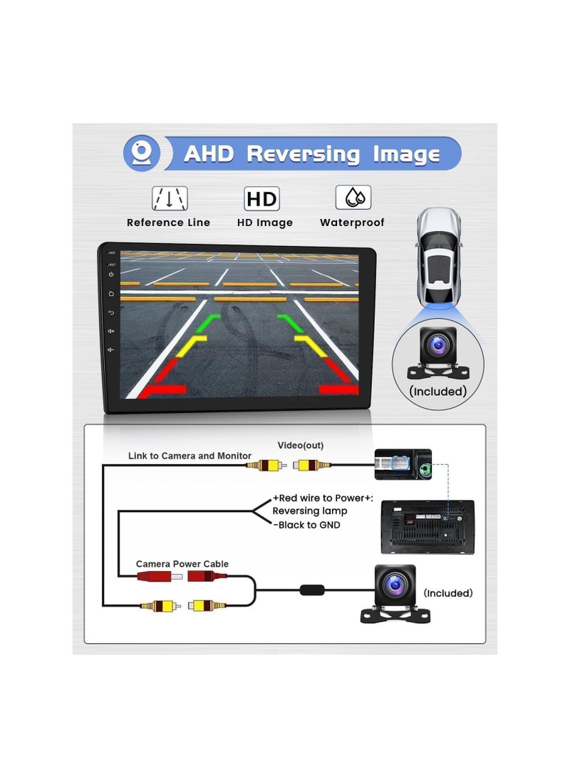 SHEZA STAR Android Car Stereo for Jeep Wrangler JL Gladiator JT 2018 2019 2020 2021 6GB RAM 128GB ROM 9 Inch Support SIM Card, Apple Carplay, MirrorLink WiFi BT, IPS Touch Screen with AHD Camera Included - Image 5