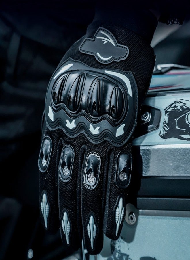 BSDDP Motorcycle Riding Gloves Rider Anti-slip Anti-drop Four-season Universal Outdoor Breathable Touch Screen Gloves - Image 5