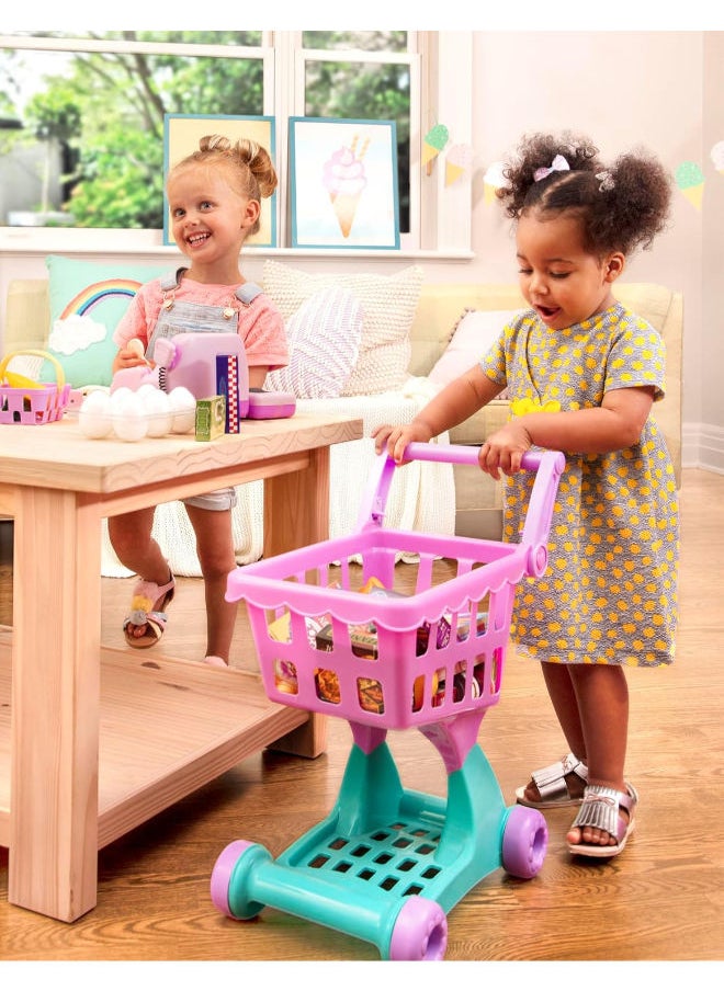 BATTAT Shopping Day Grocery Cart  - Image 2