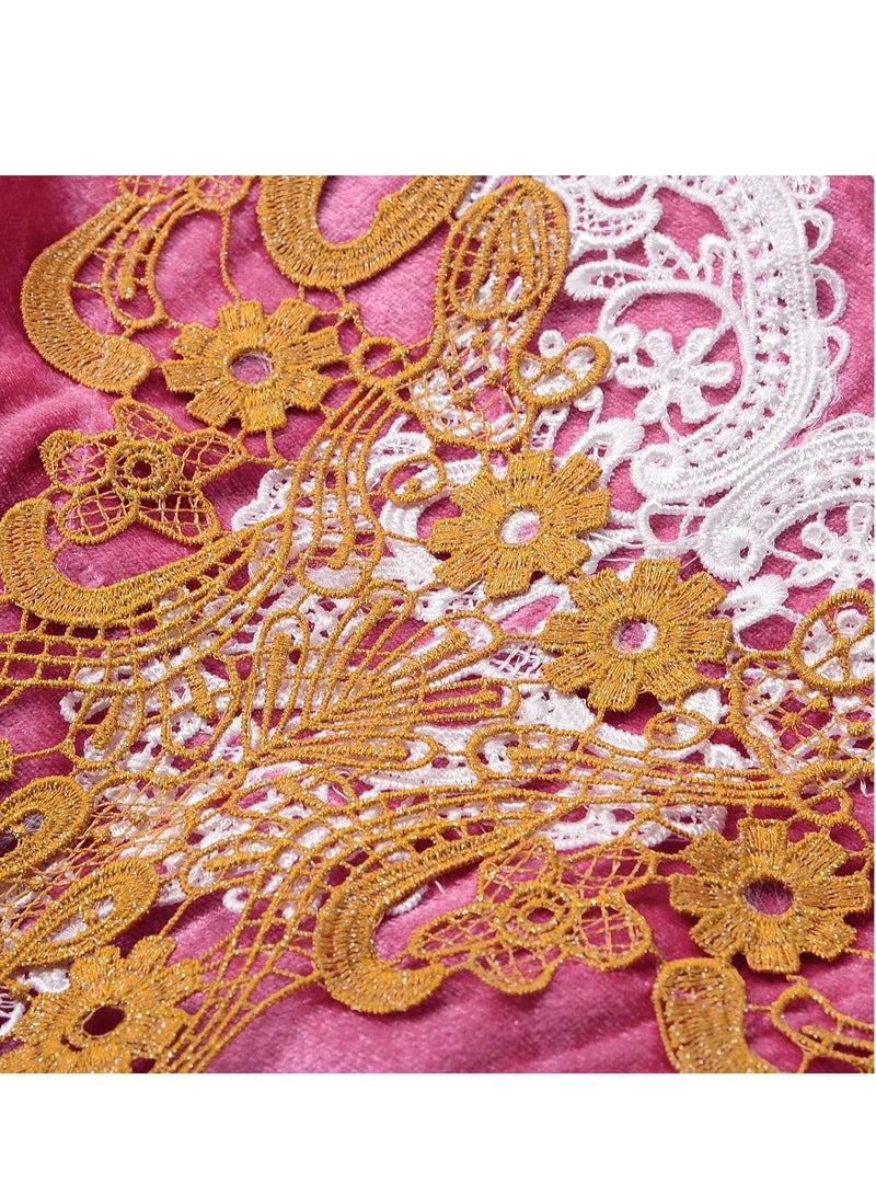 Excefore Girls Pink Princess Costume Cosplay Party Dress up - Image 5