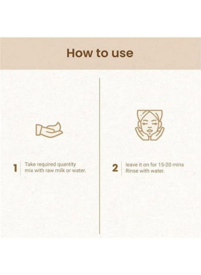 Mother Sparsh - Turmeric Healing Face Ubtan Powder For Hyperpigmentation Dark Spots & Radiant Complexion ; Made With Saffron Rose Petal & Orange Peel ;100% Ayurvedic ; Natural Formulation 40Gm - Image 1