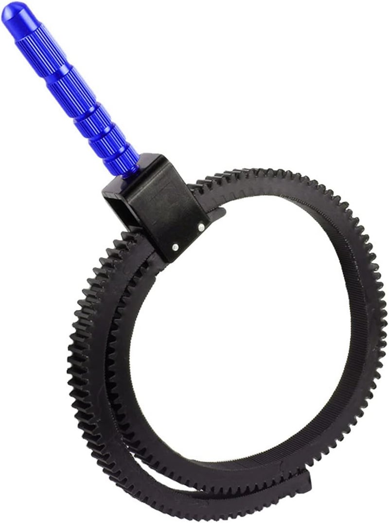 ZJchao Focus Puller, حزام تتبع التركيز المرن مع مقبض قابل للتعديل لعدسات التكبير في الكاميرات DSLR - Image 1