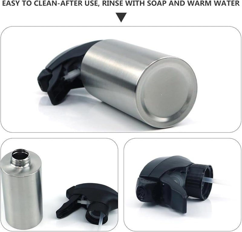 Stainless Steel Oil Sprayer Bottle 250Ml Cooking Oil Dispenser For Kitchen Bbq Grilling - Image 5