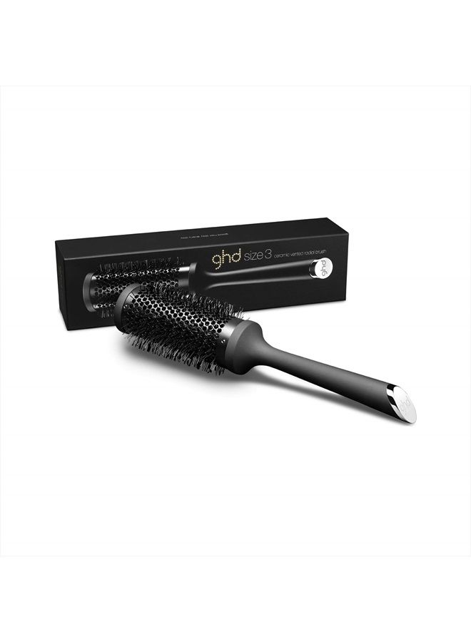 ghd Ceramic Vented Round Brush - 1.7 inch Barrel, 45mm Barrel, Size 3 - Image 2