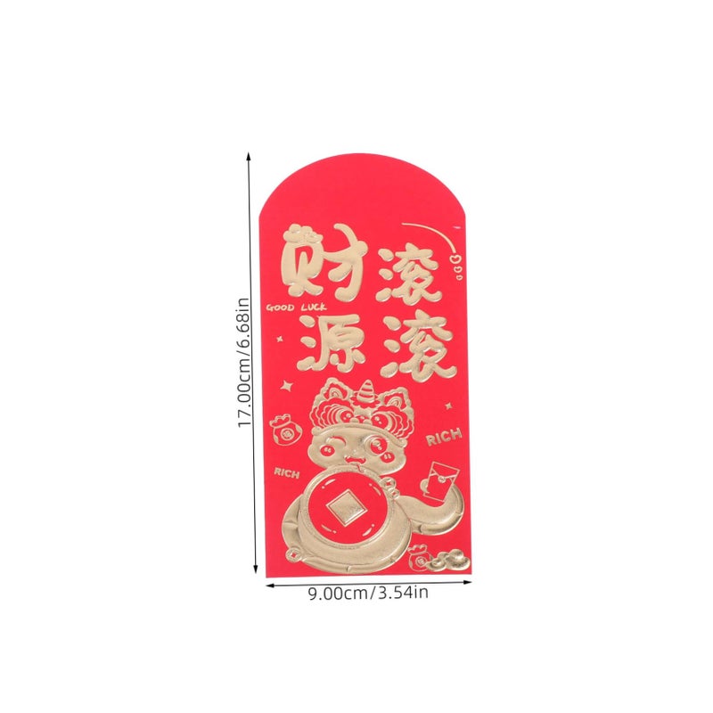 30pcs Chinese Red Envelopes for New Year Wedding Birthday Money Gifts Vibrant Colors - Image 3