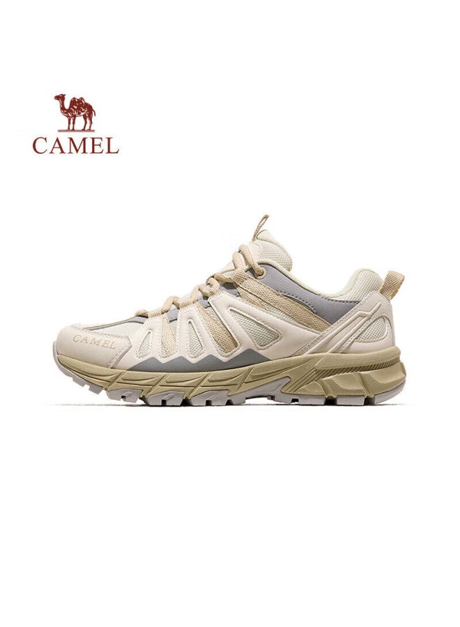 camel Camel [junlong] Outdoor Breathable Hiking Shoes For Men And Women, Non-slip Wear-resistant Casual Sports Trekking Footwear - Image 1