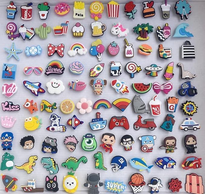 Cartoon Shoe Charms – PVC Clog Decoration Accessories for Kids, Teens, and Adults - Image 2