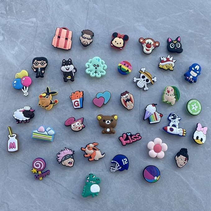 Cartoon Shoe Charms – PVC Clog Decoration Accessories for Kids, Teens, and Adults - Image 4