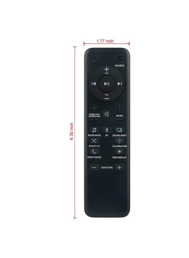 Vinabty Replace Remote Control fit for JBL Home Speaker Soundbar BAR 5.1 JBLBAR51BLKEP JBLBAR51BLKAM JBLBAR51BLKAM-Z JBLBAR51IMBLKAS JBLBAR51IMBLKBR Sound Bar - Image 4