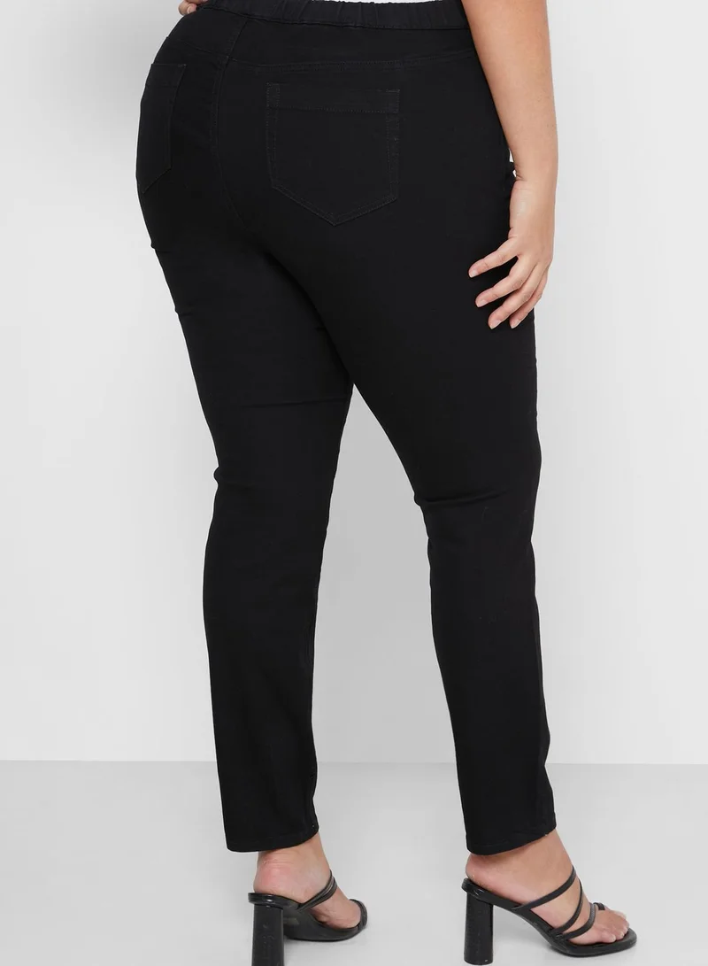 EVANS Dark Wash Jeggings