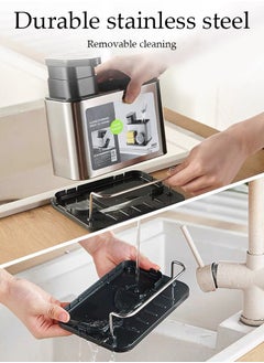 DUNISO Kitchen Utensil Holder, Spoon Storage Rack, Kitchen Item Cutlery Organizer, Tableware Draining Chopstick Cage With Water Outlet Tray  - Image 5