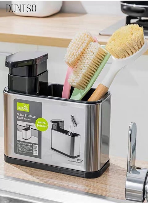 Kitchen Utensil Holder, Spoon Storage Rack, Kitchen Item Cutlery Organizer, Tableware Draining Chopstick Cage With Water Outlet Tray