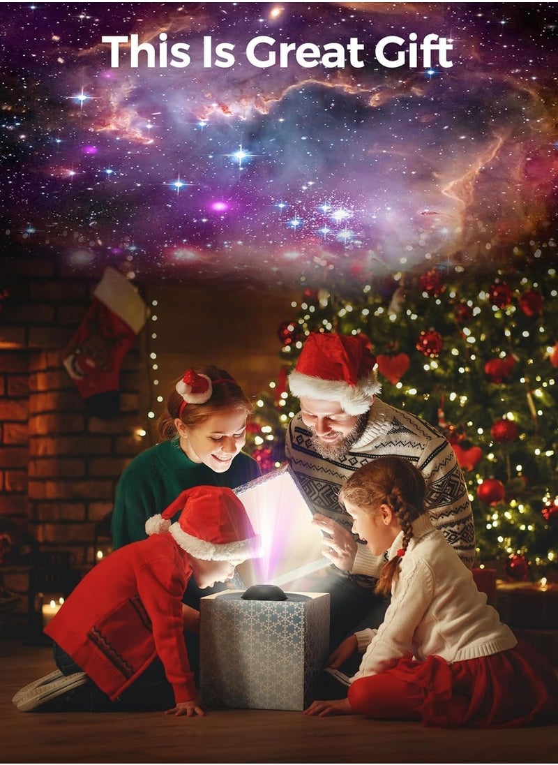 ELTRAZONE - 12-in-1 Planetarium Galaxy Projector – 360° Rotating Nebula Lamp with Timed Starry Night Light for Kids and Home Theater - Image 1