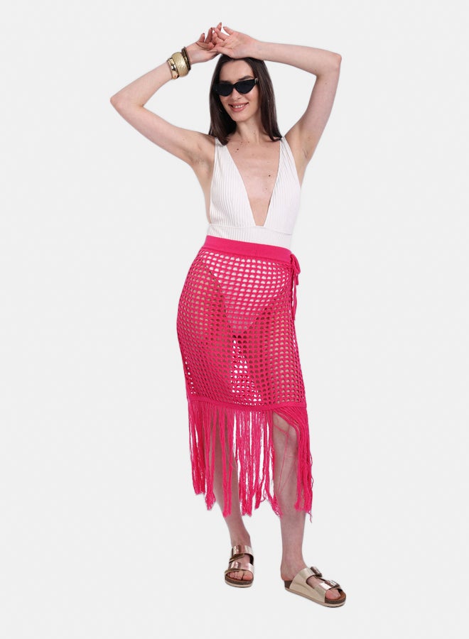 Carina Crochet Skirt Beach Cover-Up - Image 3