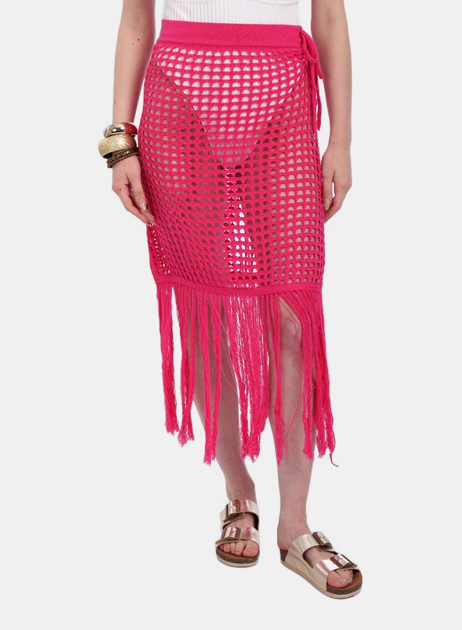 Carina Crochet Skirt Beach Cover-Up - Image 1