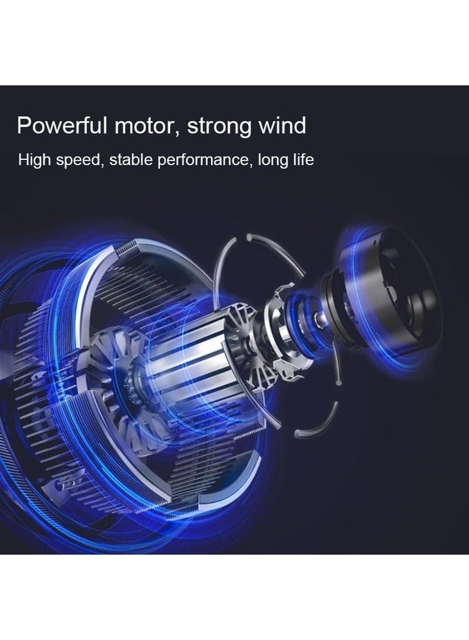 دالينغ مجفف شعر احترافي للعناية بالشعر 2800 واط سريع الجفاف للعناية بالشعر، أسود - Image 3