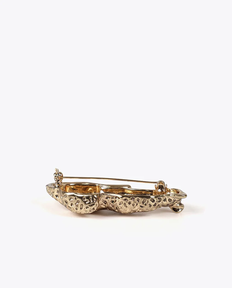 Lola Casademunt Leopard Brooch