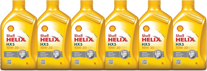 شل زيت شل هيليكس HX5 10W-30 (1 لتر) (عبوة من 6) - Image 1
