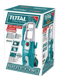 TOTAL High pressure washing machine,150 bar, capacity 1800 watts, with soap tank  - Image 2
