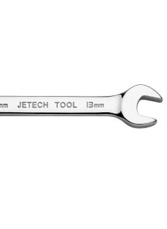 Jetech Jetech 13mm Flexible Head Ratchet Combination Wrench, Industrial Grade Flex Ratcheting Spanner, Heat-Treated Cr-V Alloy Steel, 12 Point Ratchet Box Ended and Open End Spanner, Flex-Head Gear Wrench  - Image 4