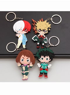 4 Pcs My Hero Academia