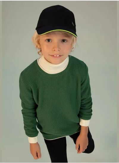 DeFacto Boy Regular Fit Crew Neck Pullover