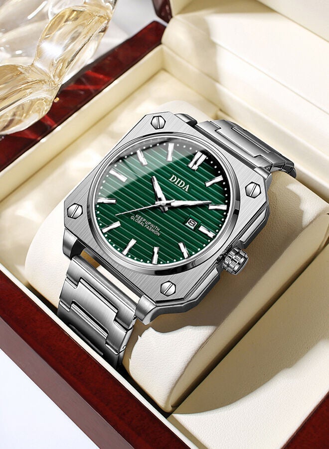 ديدا ساعة يد رجالية من سبائك مقاومة للماء بتصميم عصري B570 - 43 مم - Image 3