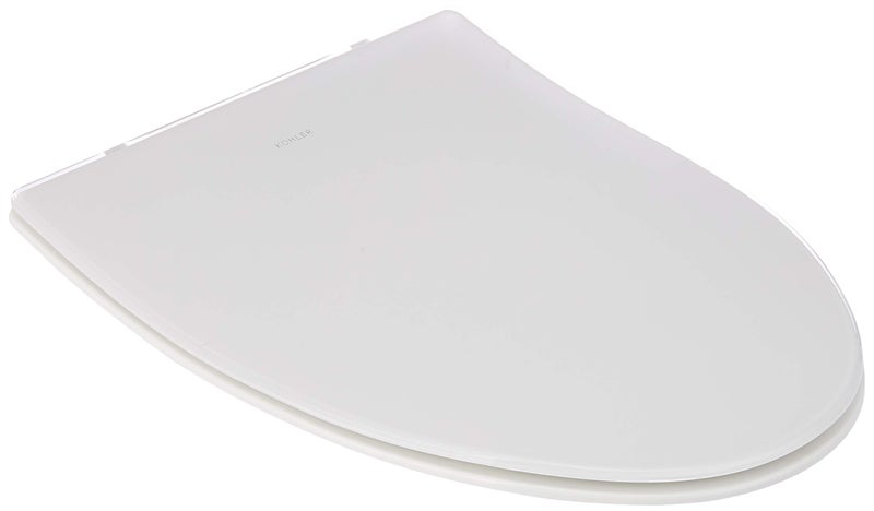 KOHLER VEIL® (Elongated) Antimicrobial, Quiet Close UF toilet Slim Seat Cover (White) - Image 2
