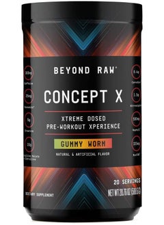 Raw Concept X Clinically Dosed Pre-Workout Powder Contains Caffeine 20 Servings - pzsku/Z7F9970CF8228D2B43109Z/45/_/1741619869/8248e3e5-7cda-4d38-bbaa-10df35142294