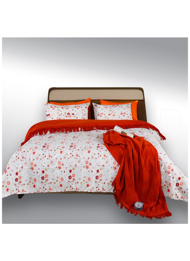 Family Bed quilt set Cotton 3 pieces size 240 x 240 cm model 154 from Family Bed  - Image 2