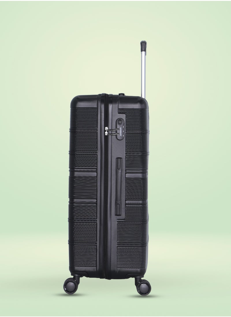 STARLIFE - 3 Piece ABS Hard side Trolley Luggage Set Spinner Wheels with Number Lock - Image 1