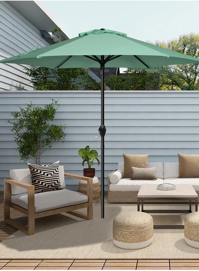 Snooe Outdoor Umbrella Steel Pole UPF50+ Protection Large Sun Shade Balcony Parasol for Outdoor Garden Backyard, Umbrella without base - Image 4