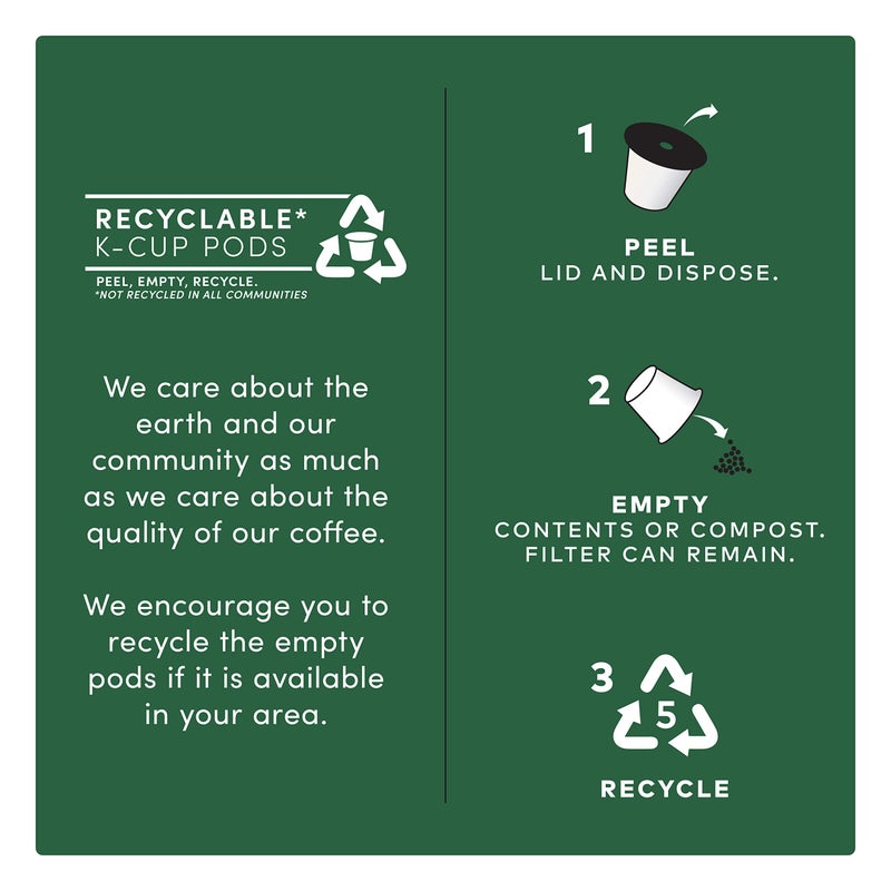 Tim Hortons Original Blend, Medium Roast Coffee, Single-Serve K-Cup Pods Compatible with Keurig Brewers, 100ct K-Cups - Image 5