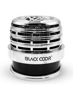 بيوينتي معطر هواء للسيارة بلاتينيوم شاور مايكرو فون من بلاك أودور، 50 مل - يدوم طويلاً، غير سام، صديق للبيئة، يوضع على لوحة القيادة وحامل الأكواب  - Image 1