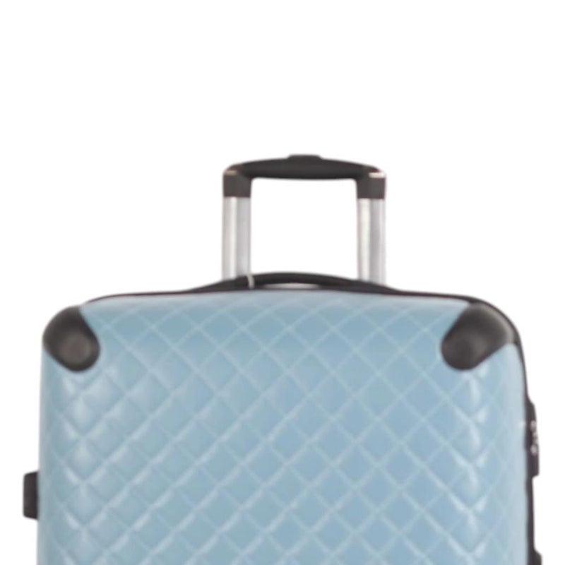 Aviator Luxury and secure 5-piece luggage set (3 trolleys + 2 handbags) with leather covering and shatterproof design - Image 2